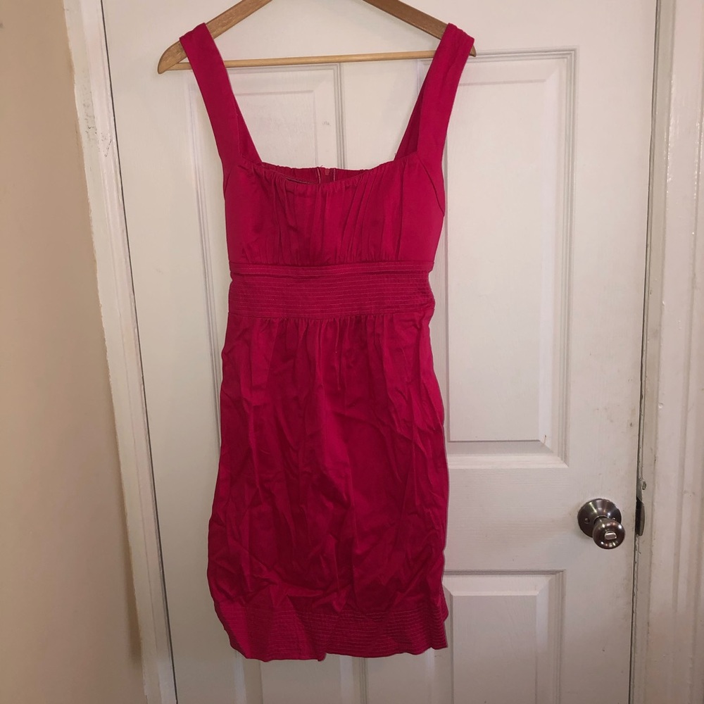 pink dress